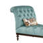 Chaise longue de loisirs en tissu rétro