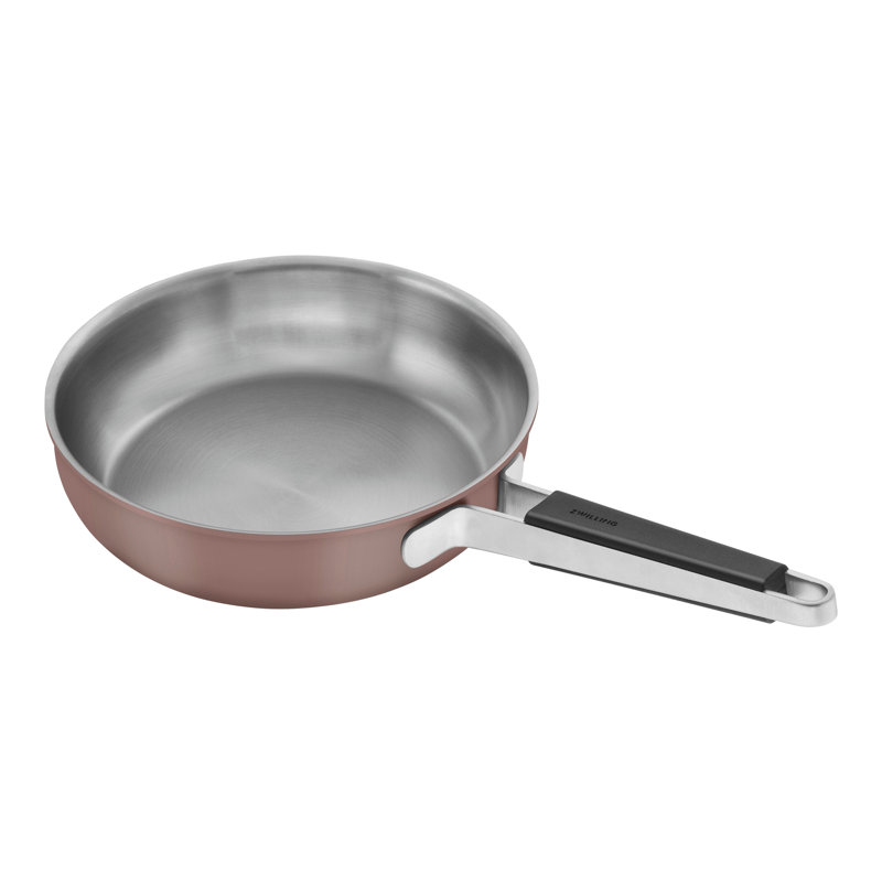 ZWILLING Pure 8-Pc Stainless Steel Cookware Set, Ivory, Rose