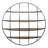 Keesha 4 Piece Circle Iron Accent Shelf