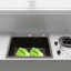 Modern Exquisite Minimalist Stainless Steel  Rectangle Kitchen Drop-In Sink Set With Drain Hose Black-123304708