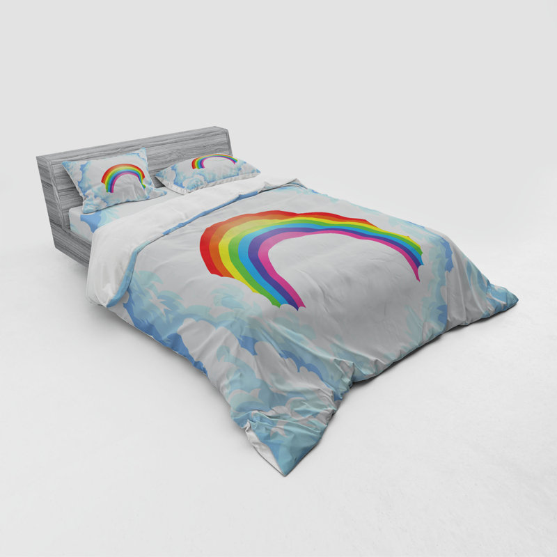 Modern & Contemporary Polyester Duvet Cover, Queen Duvet Cover + 3 Additional Pieces