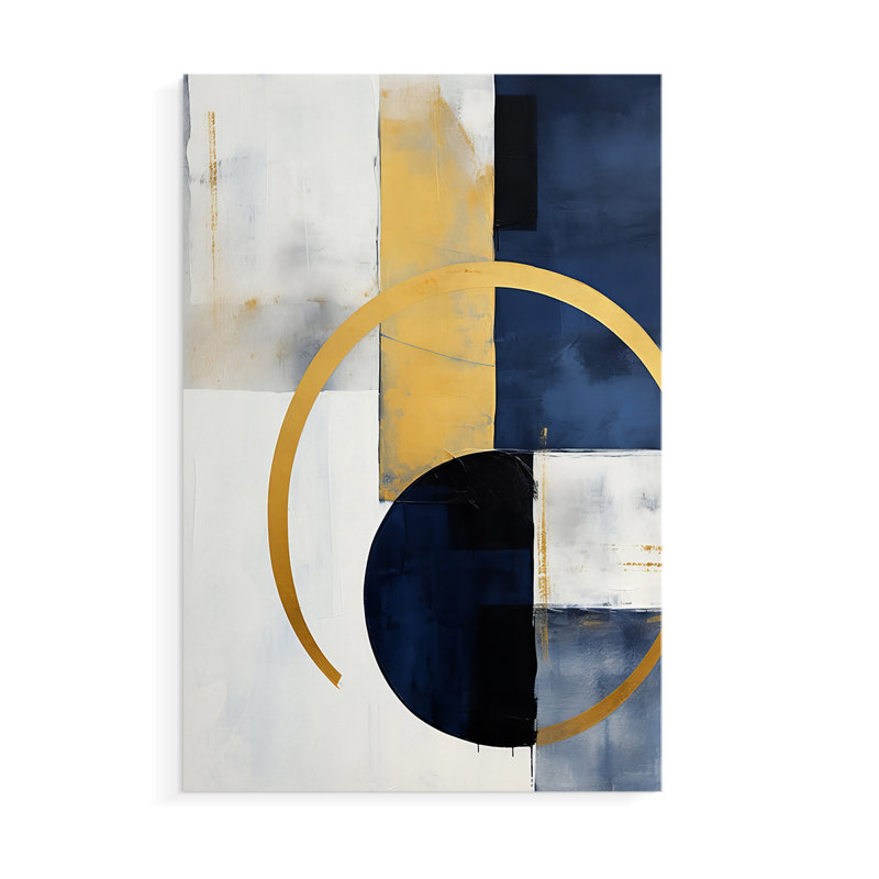 Série ABSTRACT dxliv - impression sur toile seulement - non encadrée, H 18 po x l 12 po