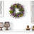 Faux Morning Glory 20'' Wreath