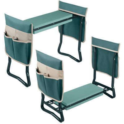 Garden Kneeler and Siège - Tabouret de jardin avec coussins à genoux - Cadeaux de jardinage pour maman, papa, personnes âgées ou grands-parents