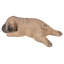 Statue de couchage chiot carlin