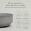 over&back Rimmed Semi Hand-Finished Stoneware 10" Serving Bowl-99305374