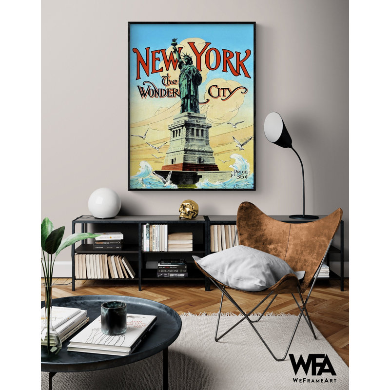 «New York The Wonder City» par Retrotravel, impression d'affiche rétro, impression d'art rétro, H 8 po x l 10 po