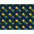 Bleu / jaune argyle