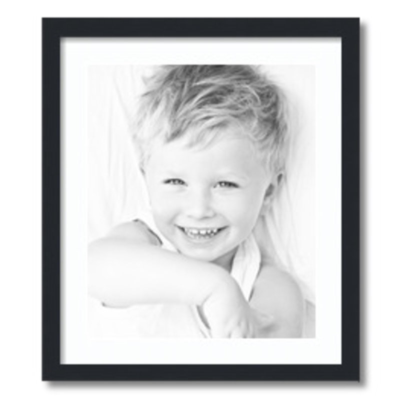 Matte Picture Frame with Mat, Super White