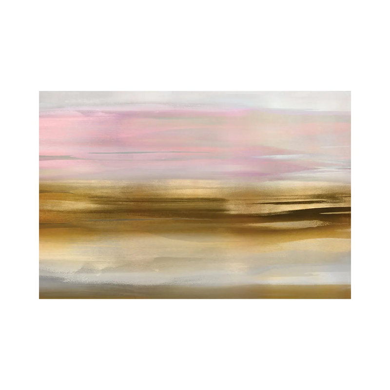 Gold Rush Pink Blush I by Jake Messina - Wrapped Canvas Print, 20.32 cm H x 30.48 cm W
