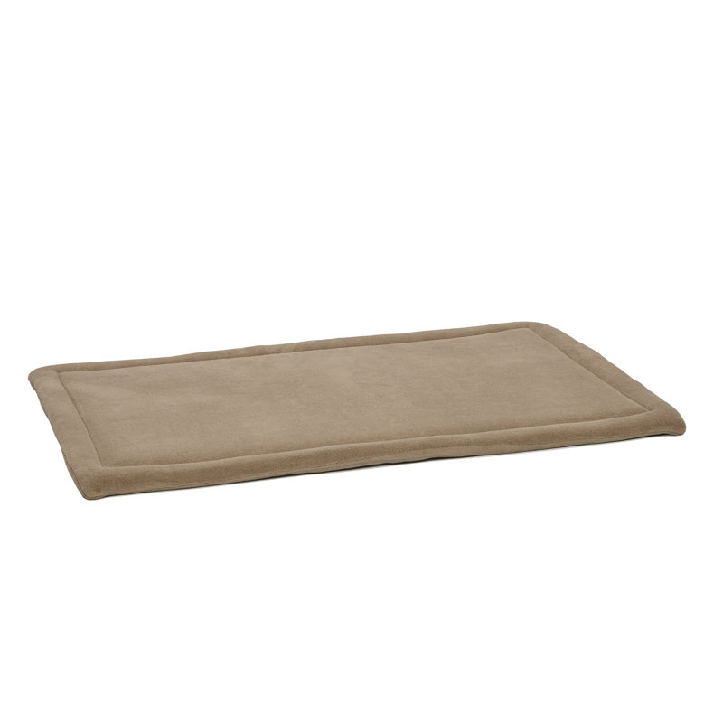 Extra Large Taupe Micro Terry Cotton Pet Bed