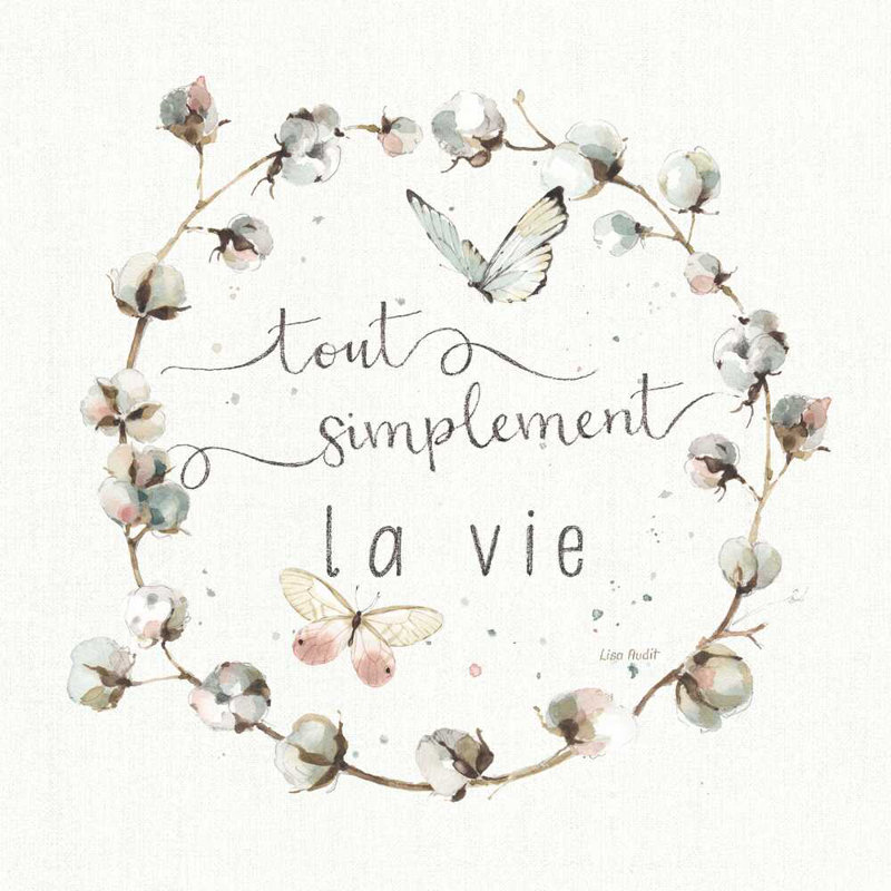 A Country Countryend French XVIII, H 30 po x l 30 po