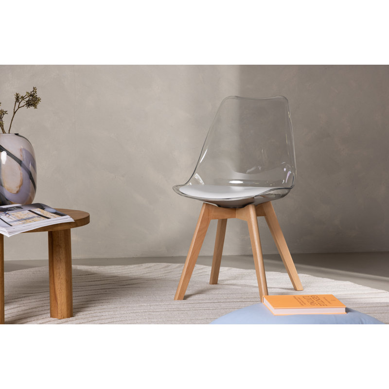 Proctorsville 46cm H Polyester Upholstered Side Chair in Brown