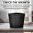Evo 1500 Watt 12000 BTU Electric Compact Space Heater with Adjustable Thermostat and with Digital Display