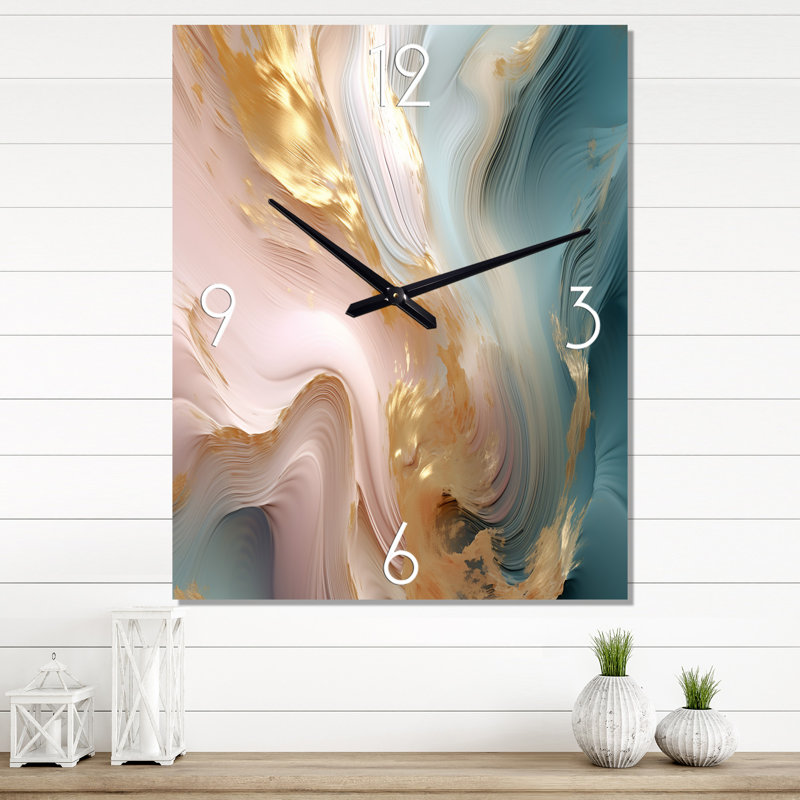 Horloge murale Delicate Wave Symphony, Petit