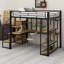 Lit mezzanine double Hachiro Kids-359044054