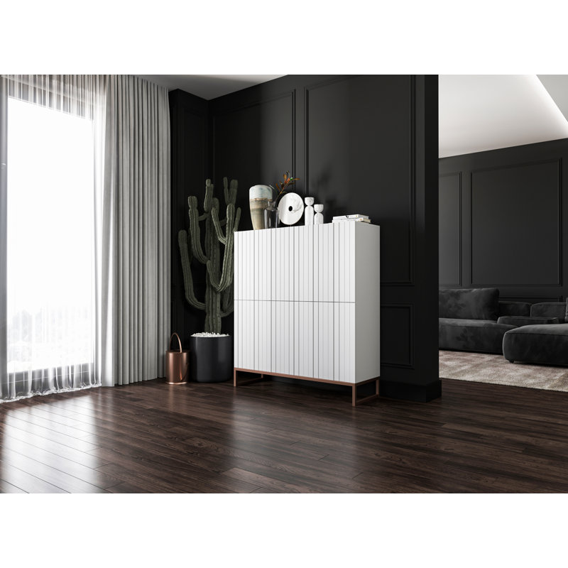 Sideboard Parthena 112 cm, White