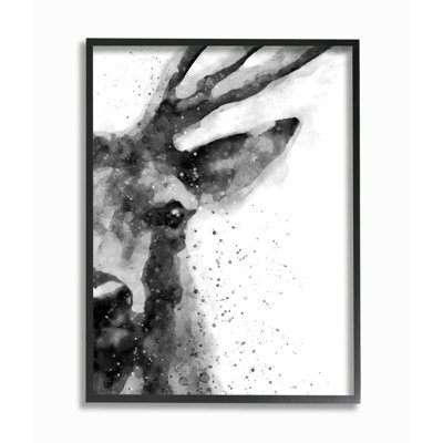 «Buck Reindeer Antler Wild Forest Animal» par Daphne Polselli - impression