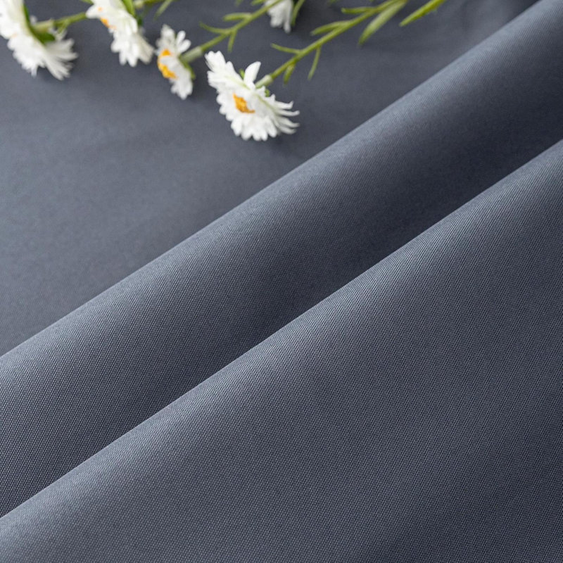Rideaux de patio extérieur imperméable et coupe-vent résistant aux intempéries et rideaux extérieurs, Gris