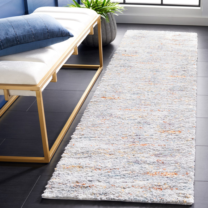 Tapis abstrait Jouji Performance, Tapis de couloir 2 pi 3 po x 8 pi
