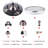 Mantaj 42'' Ceiling Fan with LED Lights