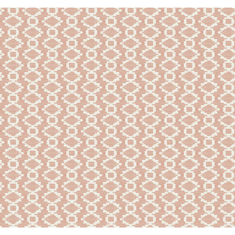 Rouleau de papier peint tissé L 27 pi x l 27 po, Corail