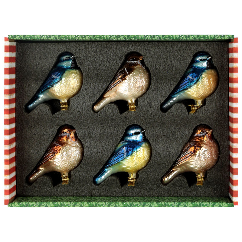 Bluebird Clip-On Ornament, 3 Inches