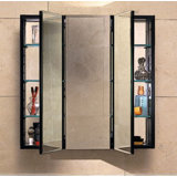 PL Series 36" x 30" Surface Mount Beveled Medicine Cabinet