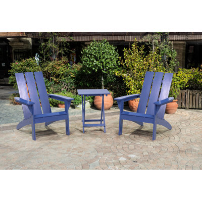 Willimantic Wood 2 - Person Patio Conversation Set