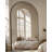 Arched  Metal Oversized Full-Length Mirror-1999766904-1995390107