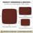 Outdoor 4'' Sectional Cushion Cover-886191472