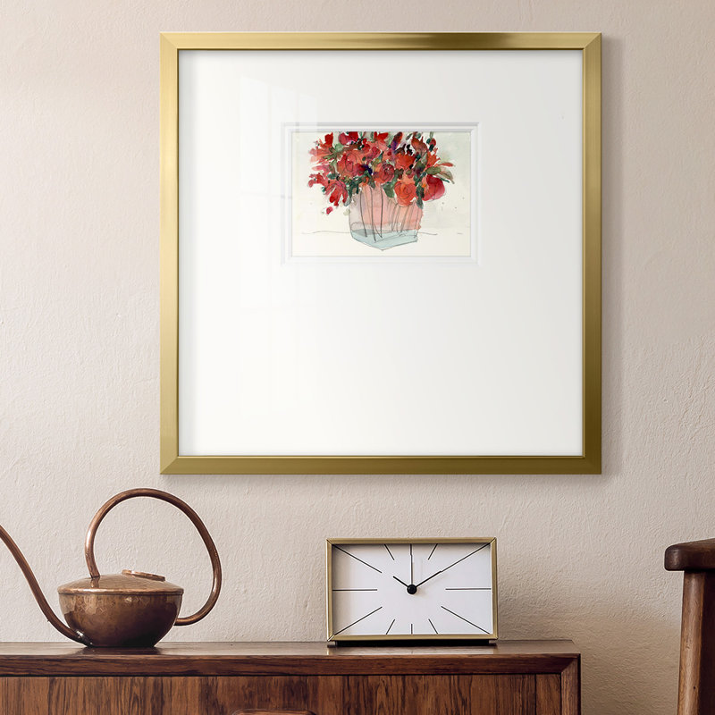 «The Small Bunch», reproduction encadrée, H 17 po x l 17 po x P 1,25 po