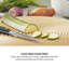 Sur La Table SLT847084 Round Large Chopping Board for Meats, Vegetables and Fruits, 38.1 x 38.1 x 2.5cm, Colour Me Happy, Natural Wood-110828293