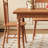 Ash wood simple rectangular dining table set-110090920
