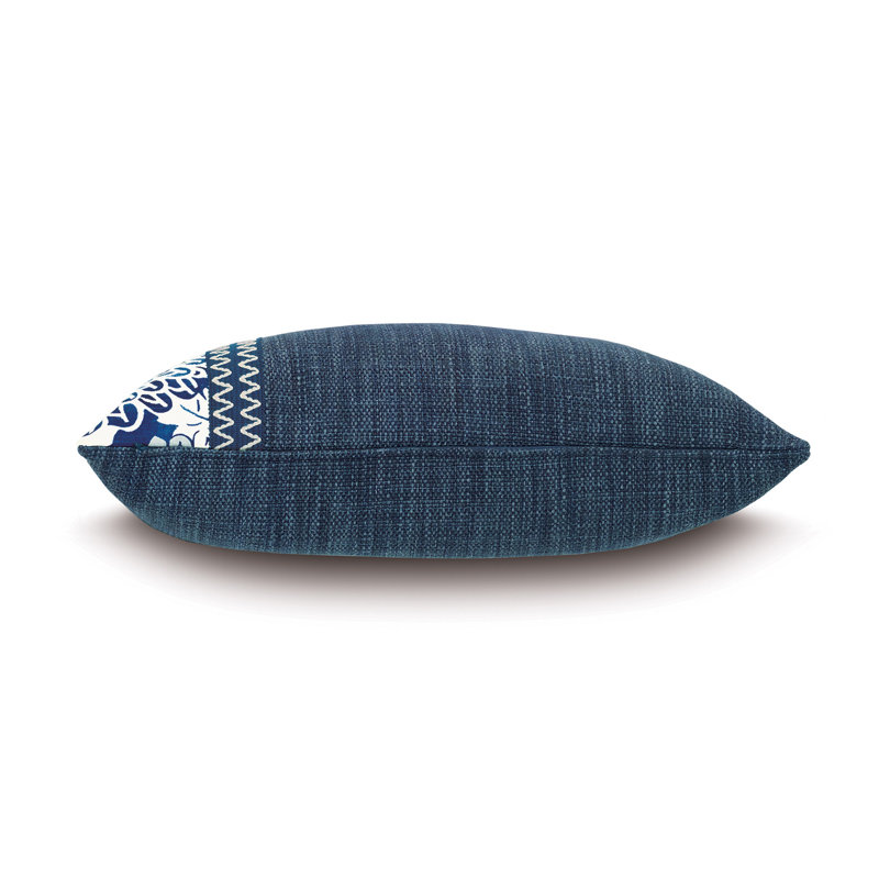Taie décorative en mélange de polyester Indira, Gauche, Standard