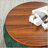 Round Storage Ottoman, 2 in 1 Function, Work as End table and Ottoman,with small seat,(25"x25"x14.7")-1325503825