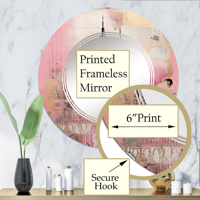 Miroir Ouasse, 32 po x 32 po