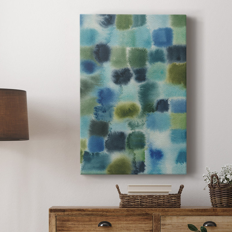 Plexus terreux II - galerie Cavas sur mesure, H 48 po x l 32 po