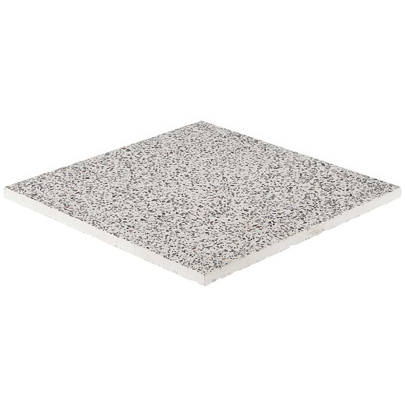 True Terrazzo 16x16 Polished Terrazzo Tile, Medous Beige