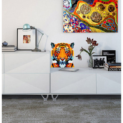 Décalcomanie murale tigre