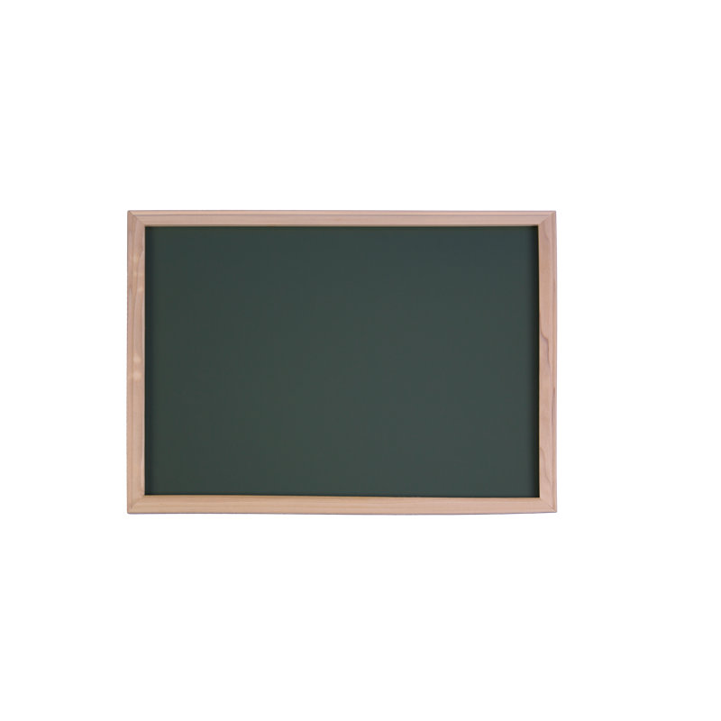 Tableau noir mural en bois, Bleu, H 36 po x L 48 po