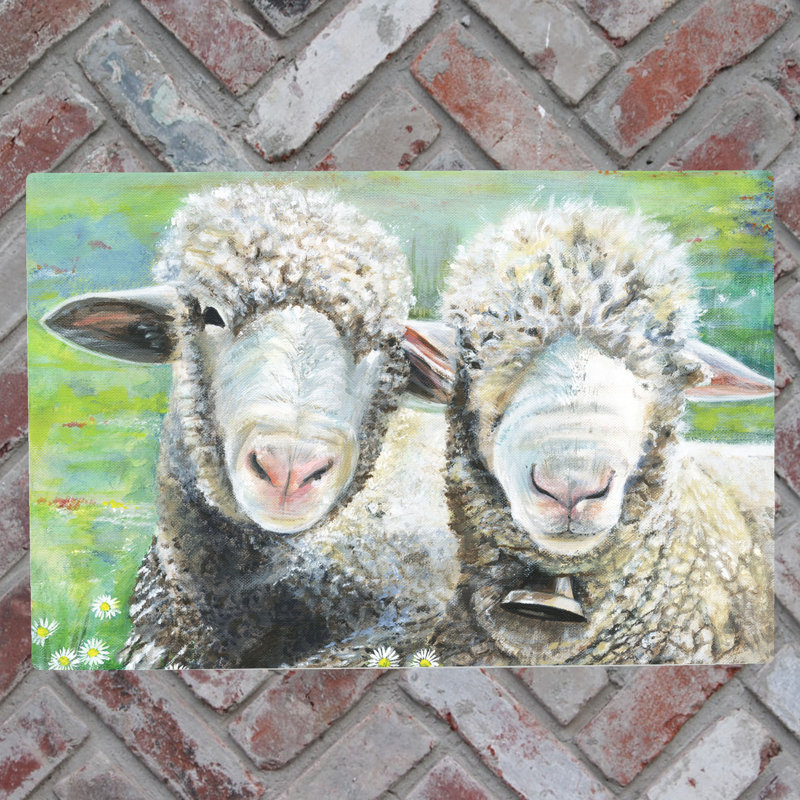 PANKHURST GALLERY Farmhouse Wall Decor on Ceramic