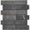 CNK Dark Grey Subway 2"X6" Marble Mosaic Tile