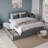 Elliana Solid Wood Slat Storage Bed-81970998-81970999