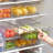 Set Of 3 Stackable Refrigerator Organizer Bins Pull-Out Drawers For Fruit And Veggies Divided Storage Organizer For Fridge Clear Drawer Containers With Handle For Produce Saver, Eggs, Snackc
