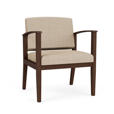 Chaise d'invité surdimensionnée en bois Amherst