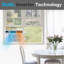 8000BTU Wi-Fi Enabled Window Air Conditioner With Heater