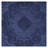 Heirloom Collection 100% Cotton Chenille King Bedspread Set, Traditional Medallion Coverlet with Matching Shams, OEKO-TEX Certified, Soft, Breathable, Machine Washable, All-Season, Navy-78617198-78617200