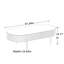 Table basse ovale en marbre crème-107739917