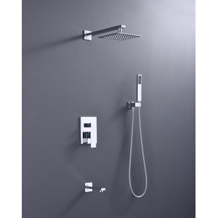 Rain Adjustable Shower Head 1.75 GPM GPM